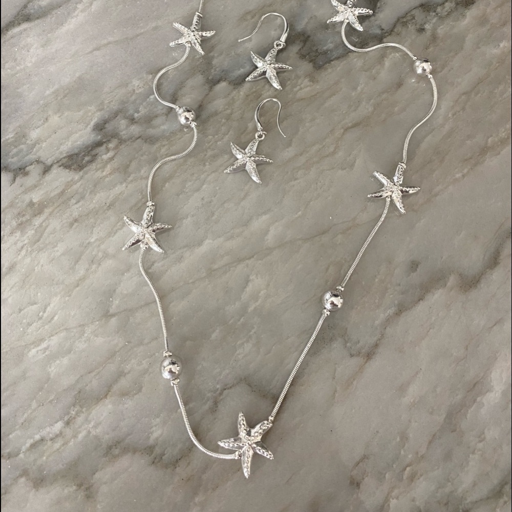 Ann Taylor Loft Necklace and Earrings